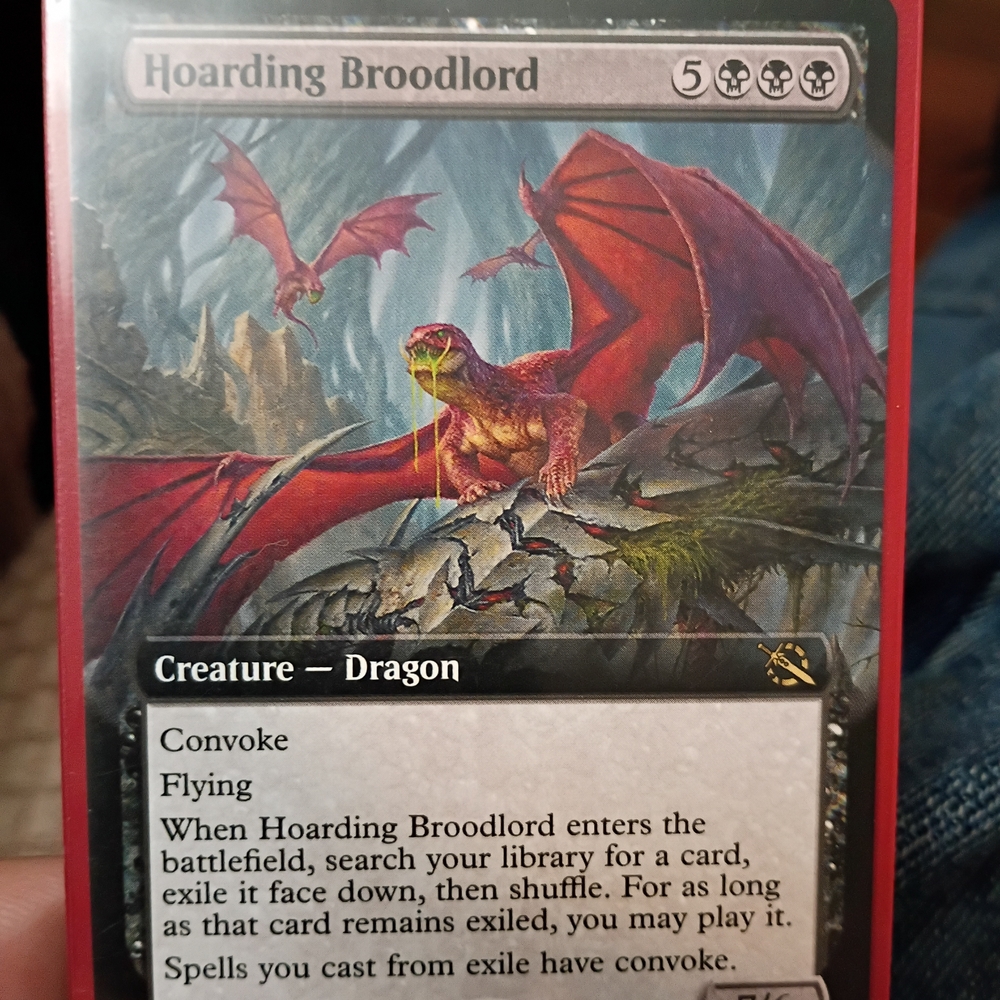 Hoarding Broodlord Card Game